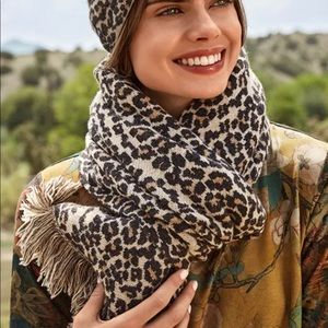 Johnny Was leopard wrap - NEW w tags.  
Super Soft!  SOLD OUT